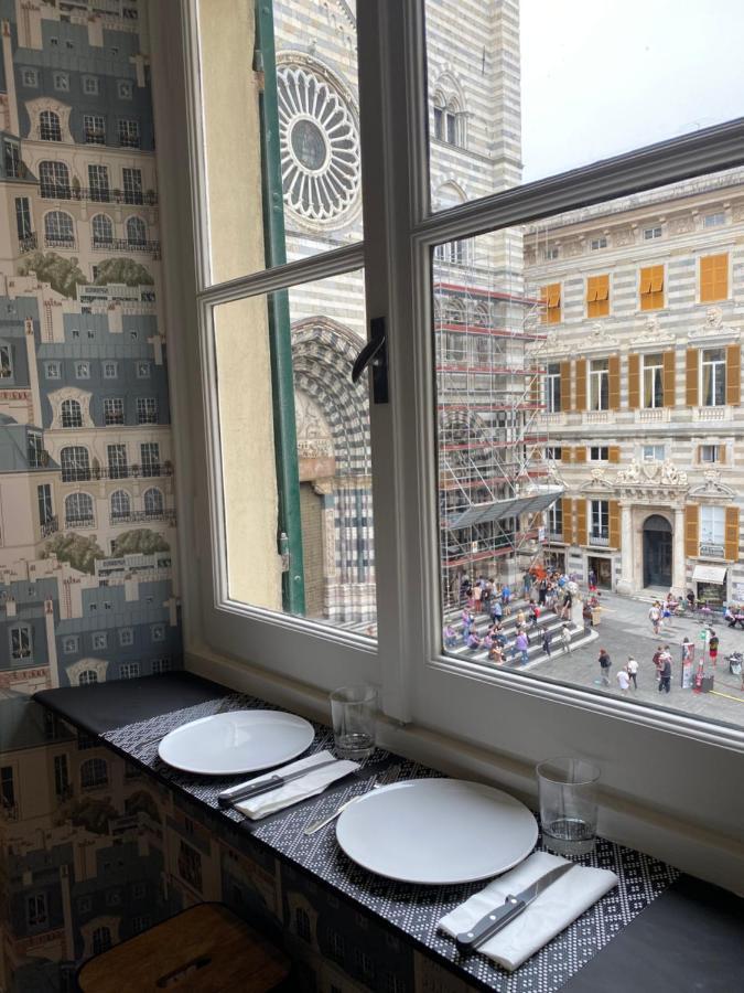 New Apartament In Front Of Genoa Cathedral מראה חיצוני תמונה