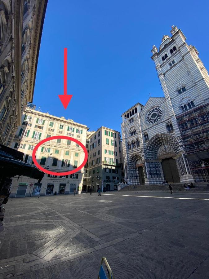 New Apartament In Front Of Genoa Cathedral מראה חיצוני תמונה