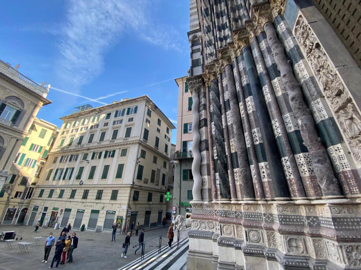 New Apartament In Front Of Genoa Cathedral מראה חיצוני תמונה