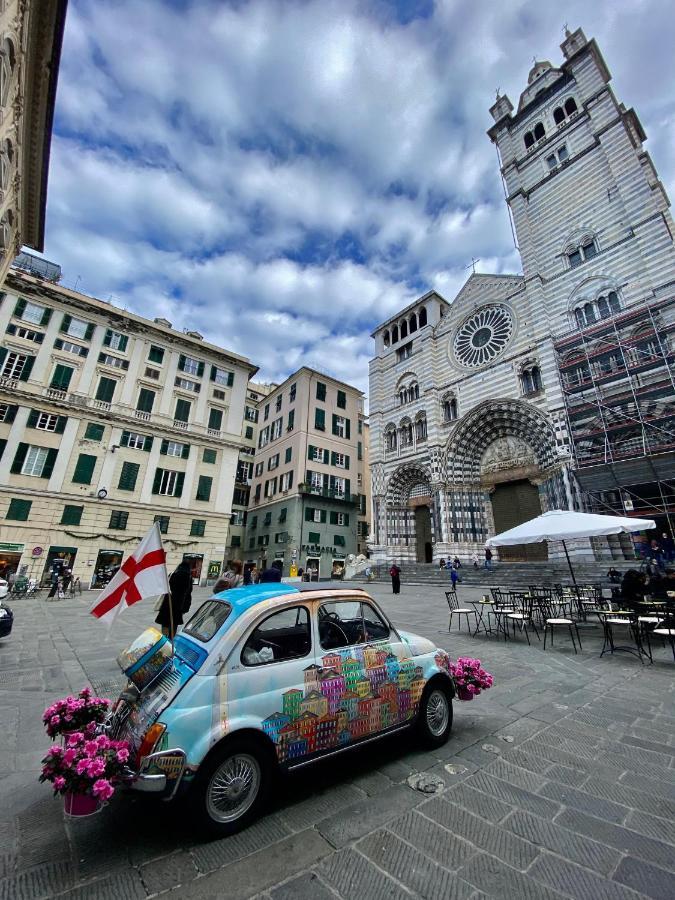 New Apartament In Front Of Genoa Cathedral מראה חיצוני תמונה