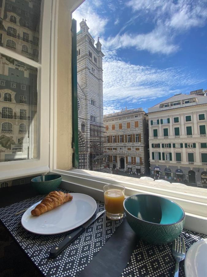 New Apartament In Front Of Genoa Cathedral מראה חיצוני תמונה
